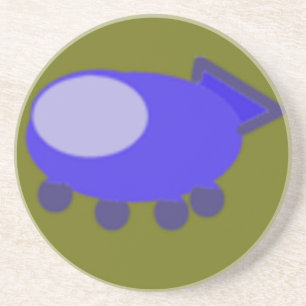 Sandstone Achterbahn Getränkeuntersetzer