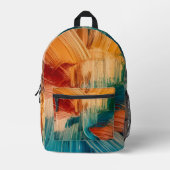 Sandstone Backpack Bedruckter Rucksack (Vorderseite)