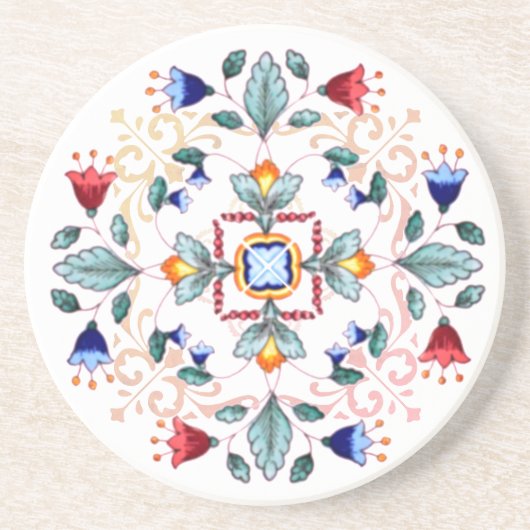 Sandstone Bar Untersetzer - Fiori (A) (Vorne)