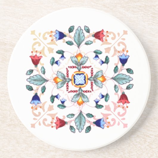 Sandstone Bar Untersetzer - Fiori Light (Vorne)