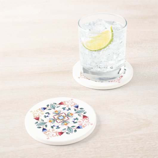 Sandstone Bar Untersetzer - Fiori Light (Seite)