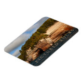 Sandstone Bluffs, Lake Superior, Pictured Rocks Magnet (Linke Seite)