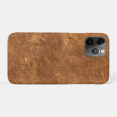 Sandstone Brown Design Case-Mate iPhone Hülle (Rückseite (Horizontal))
