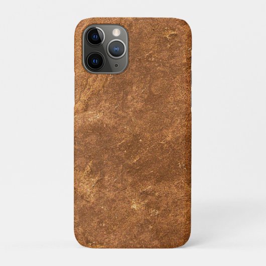 Sandstone Brown Design Case-Mate iPhone Hülle (Rückseite)