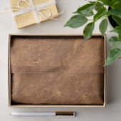 Sandstone Brown Design Seidenpapier (Geschenk)