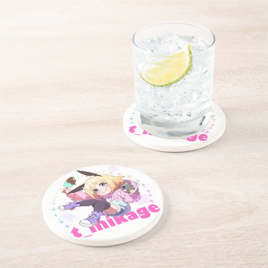 Sandstone Coaster コースター Getränkeuntersetzer (Seite)