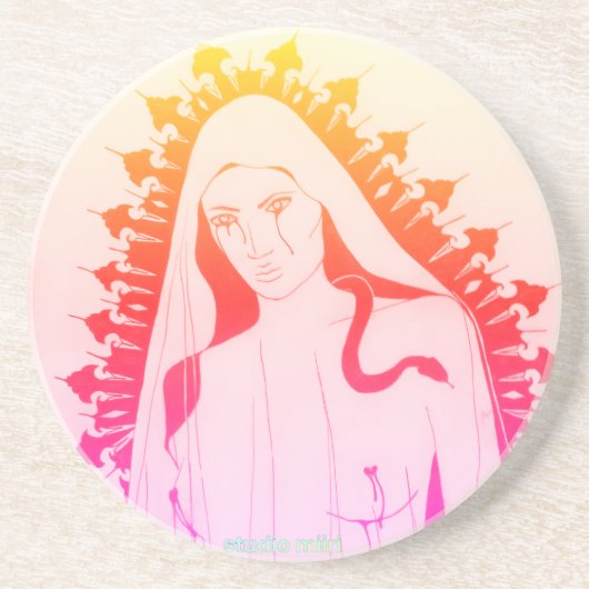 SANDSTONE COASTERS studio miiri Getränkeuntersetzer (Vorne)