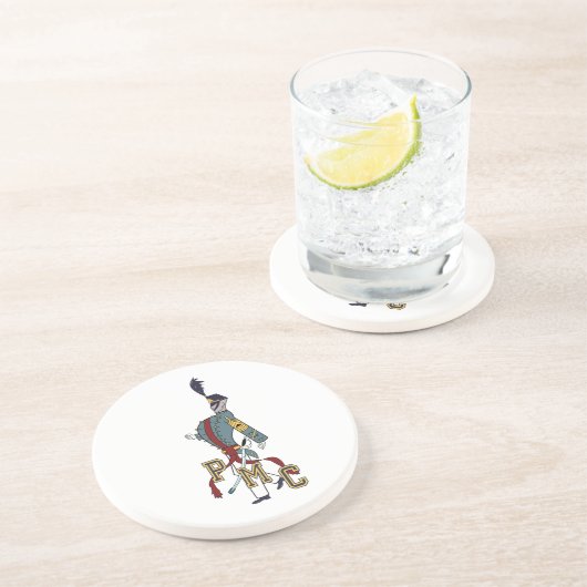 * Sandstone Drink Untersetzer mit dem Logo "Proud  (Seite)