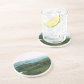 Sandstone Drink Untersetzer mit Inselszene (Seite)