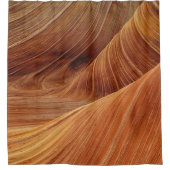 Sandstone Duschvorhang (Vorderseite)