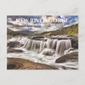 Sandstone Falls, New River Gorge National Park Postkarte (Vorderseite)