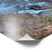 Sandstone Falls, West Virginia Fotodruck (Ecke)