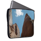 Sandstone Fins Nah-up Laptopschutzhülle (Vorne Rechts)