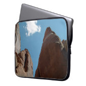 Sandstone Fins Nah-up Laptopschutzhülle (Vorderseite Links)