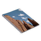 Sandstone Fins Utah Desert Foto Notizblock (Rechte Seite)