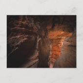 Sandstone Höhle Feiertagspostkarte (Vorderseite)