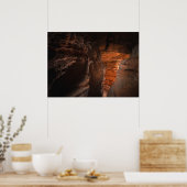 Sandstone Höhle Nature Foto Poster (Küche)
