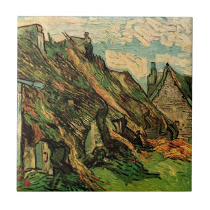 Sandstone-Hütten von Vincent van Gogh Fliese