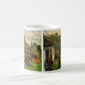 Sandstone-Hütten von Vincent van Gogh Kaffeetasse (Mittel)