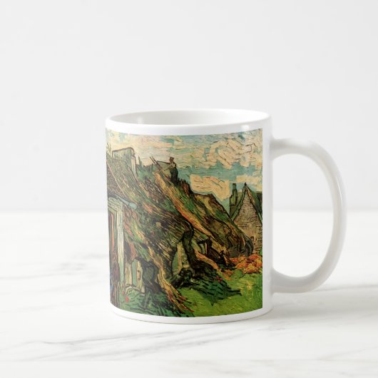 Sandstone-Hütten von Vincent van Gogh Kaffeetasse (Rechts)