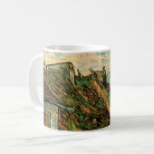 Sandstone-Hütten von Vincent van Gogh Kaffeetasse (Vorderseite Links)