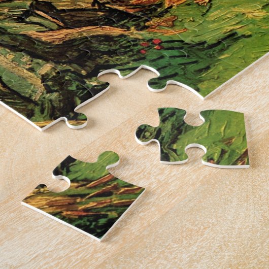 Sandstone-Hütten von Vincent van Gogh Puzzle (Seite)
