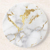 Sandstone Marble White Untersetzer (Vorne)