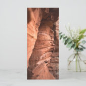 Sandstone Nature Foto Card (Stehend Vorderseite)