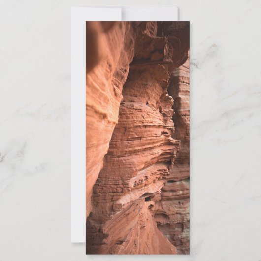 Sandstone Nature Foto Card (Vorderseite)