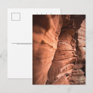 Sandstone Nature Foto Feiertagspostkarte