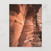 Sandstone Nature Foto Feiertagspostkarte (Vorderseite)