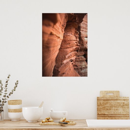 Sandstone Nature Foto Poster (Küche)