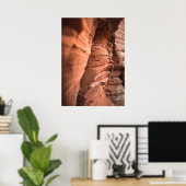 Sandstone Nature Foto Poster (Heimbüro)