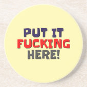 Sandstone Party Untersetzer (Vorne)