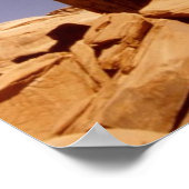 Sandstone Pinacle Poster (Ecke)