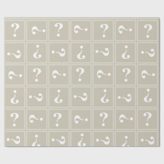 Sandstone-Rätsel Geschenkpapier (Flach)