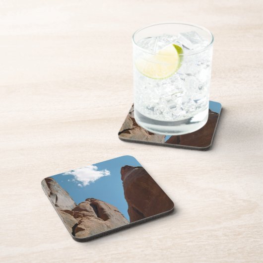 Sandstone Rock Fins Utah Wüste Foto Untersetzer (Rechte Seite)