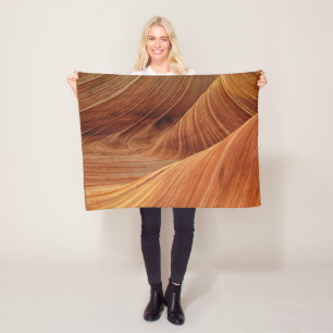 Sandstone Rock Formationen Fleecedecke