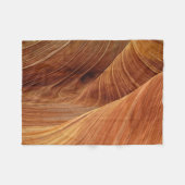Sandstone Rock Formationen Fleecedecke (Vorderseite (Horizontal))