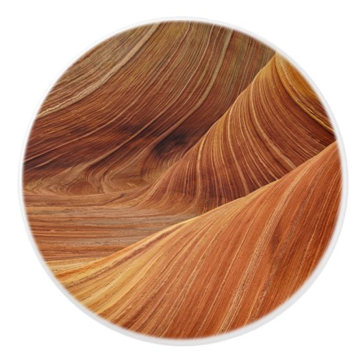 Sandstone Rock Formationen Keramikknauf (Vorderseite)