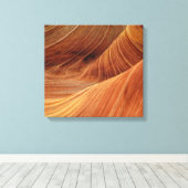 Sandstone Rock Formationen Leinwanddruck (Insitu (Holzboden))