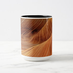 Sandstone Rock Formationen Zweifarbige Tasse