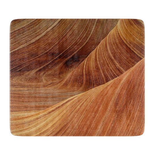 Sandstone Rock Formations Schneidebrett (Vorderseite)