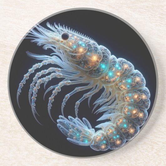Sandstone Shrimp Untersetzer (Vorne)