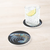 Sandstone Shrimp Untersetzer (Seite)