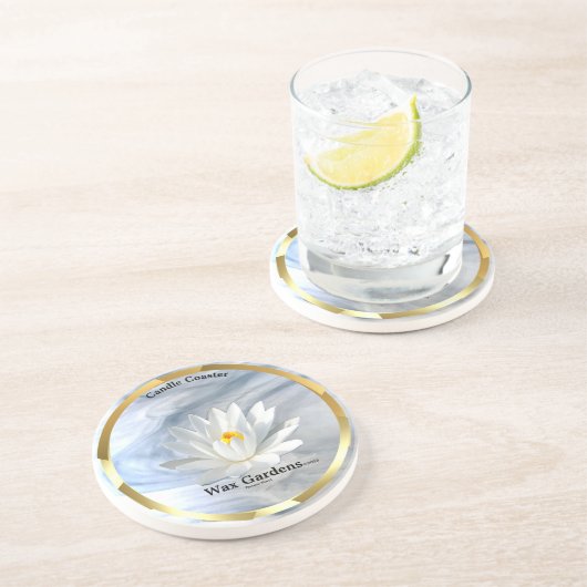 Sandstone Thermal Shield Candle Untersetzer (Seite)