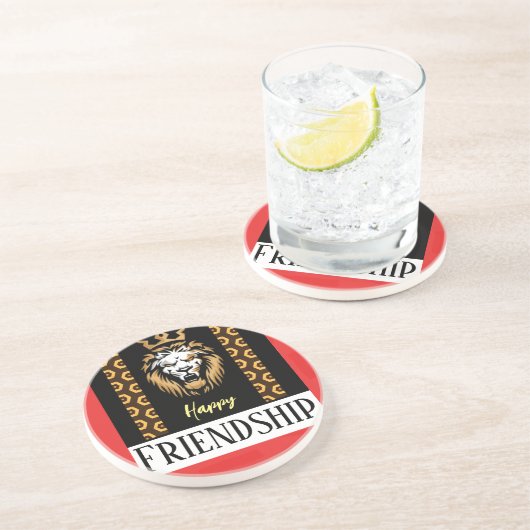 Sandstone Untersetzer Freundschaft Special (Seite)