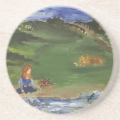 Sandstone Untersetzer: Frühjahr Getränkeuntersetzer (Vorne)