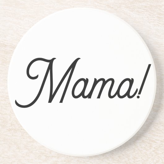 Sandstone Untersetzer für Ihre Mama (Vorne)