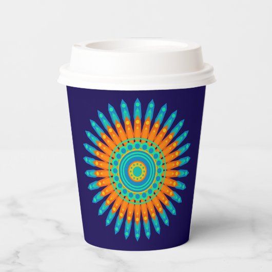 Sandstone Untersetzer Pappbecher (Rückseite)